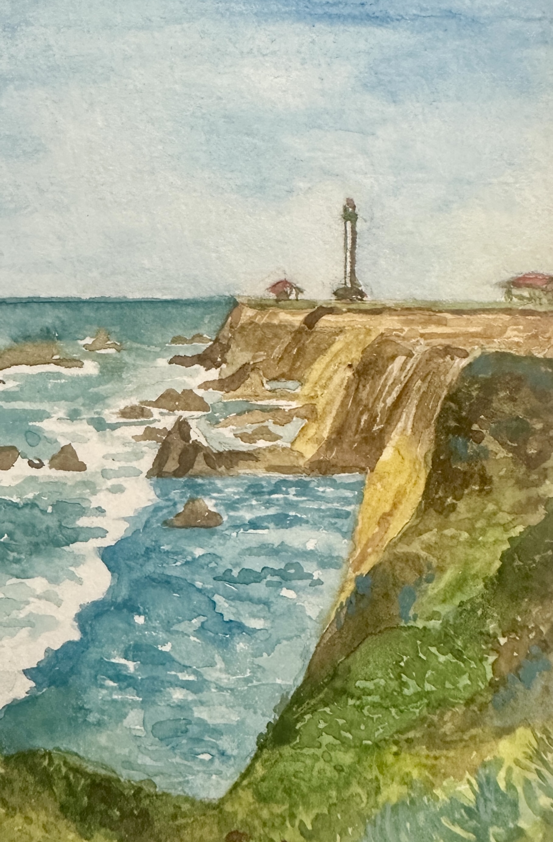 Point Arena, Mendocino Coast by Regina Lam